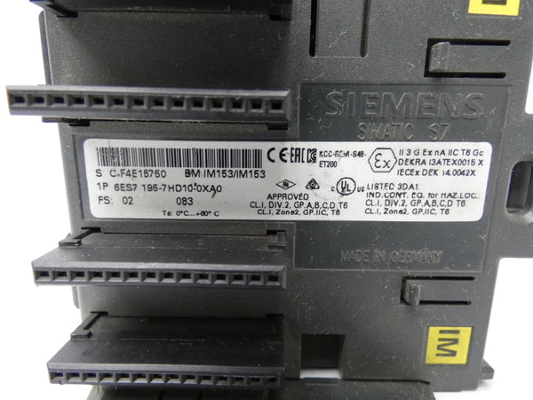 SIEMENS 6ES7195-7HD10-0XA0 UNMP