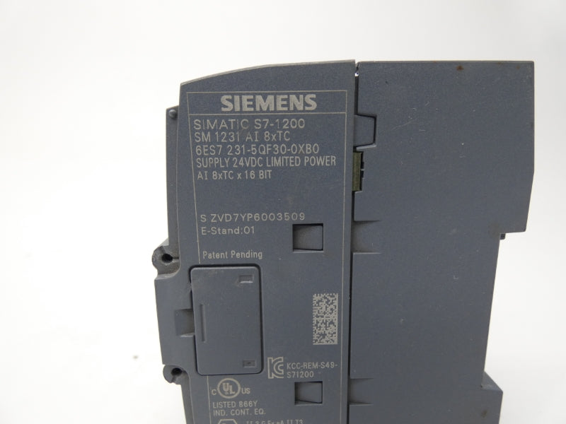 SIEMENS 6ES7231-5QF30-0XB0 24VDC UNMP