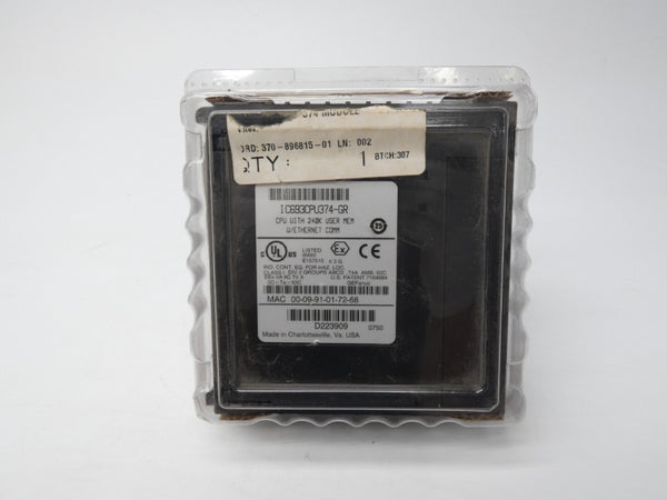 GE FANUC IC693CPU374-GR NSFS