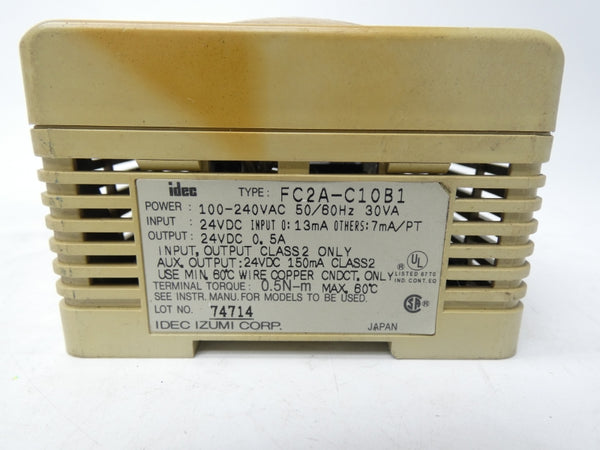 IDEC FC2A-C10B1 100-240VAC 0.5A UNMP
