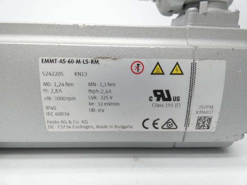 FESTO EMMT-AS-60-M-LS-RM 5242205 325V 2.8A UNMP
