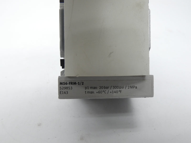 FESTO MS6-FRM-1/2 529853 300PSI UNMP