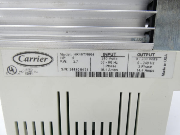 CARRIER HR46TN004 240V 16.1A UNMP
