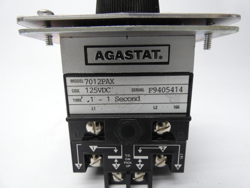 AGASTAT 7012PAX 125VDC .1-1S NSNP
