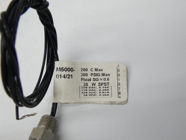 MADISON M5000-014/21 220VAC 0.28A 300PSI NSNP