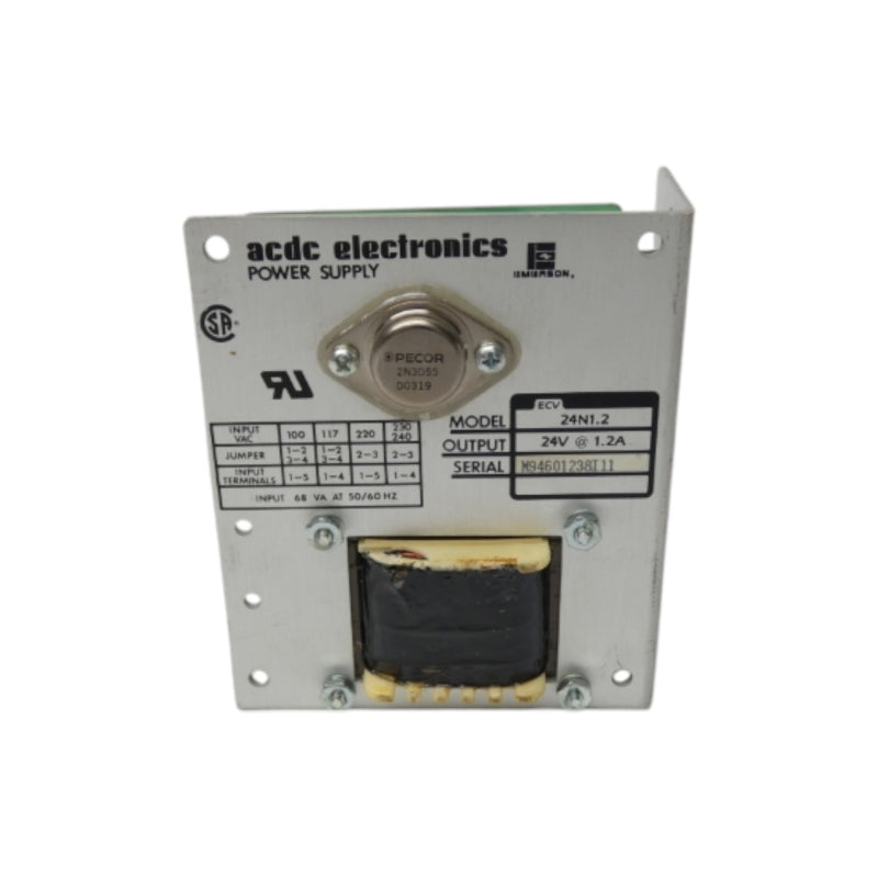 EMERSON 24N1.2 230/240VAC 1.2A UNMP