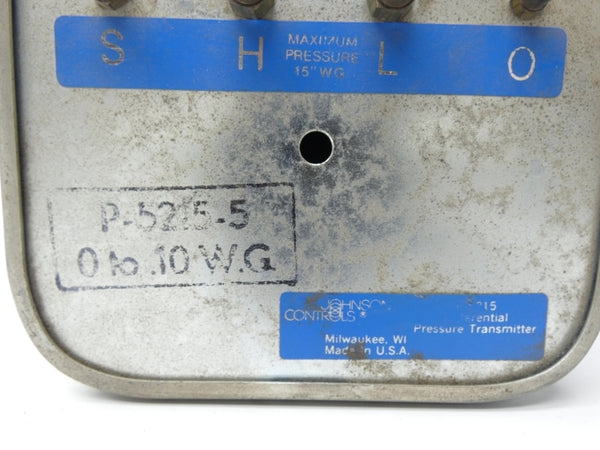 JOHNSON CONTROLS P-5215-5 UNMP