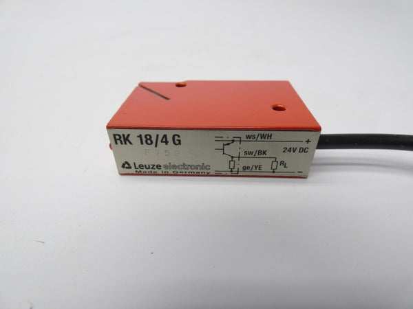 LEUZE ELECTRONIC RK18/4G 24VDC NSNP