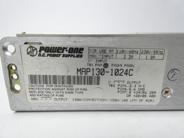POWER-ONE MAP130-1024C 230V 3.3A UNMP