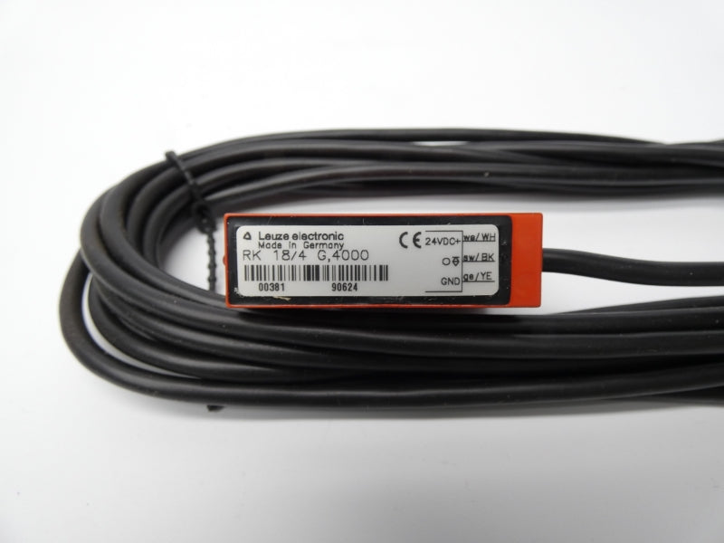 LEUZE ELECTRIC RK18/4G4000 24VDC NSMP