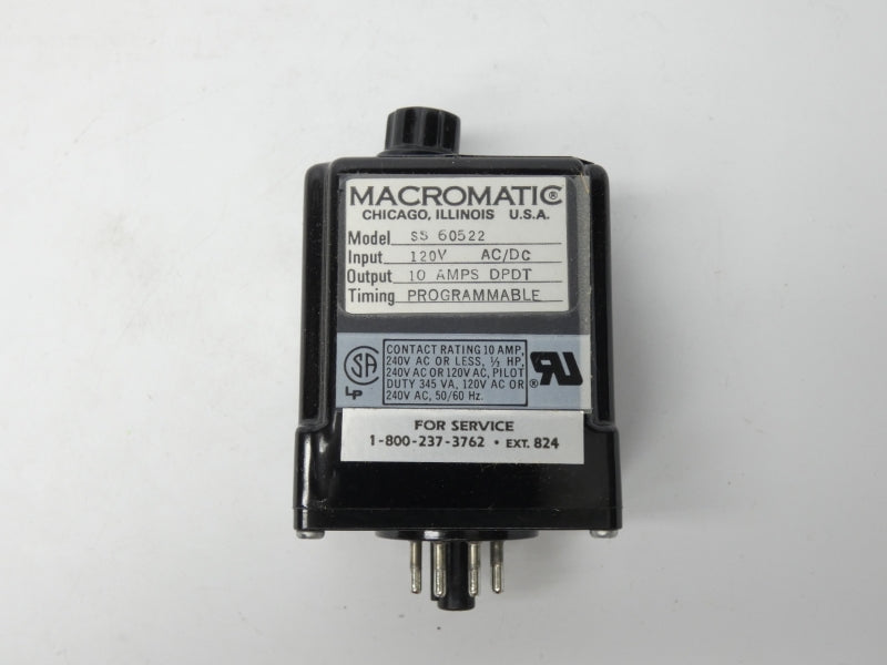 MACROMATIC SS60522 120VAC 10A NSMP