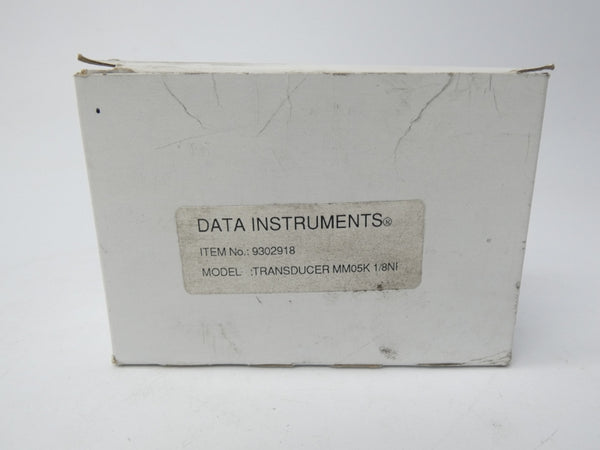 DATA INSTRUMENTS 9302918 MM05K 1/8" NSMP