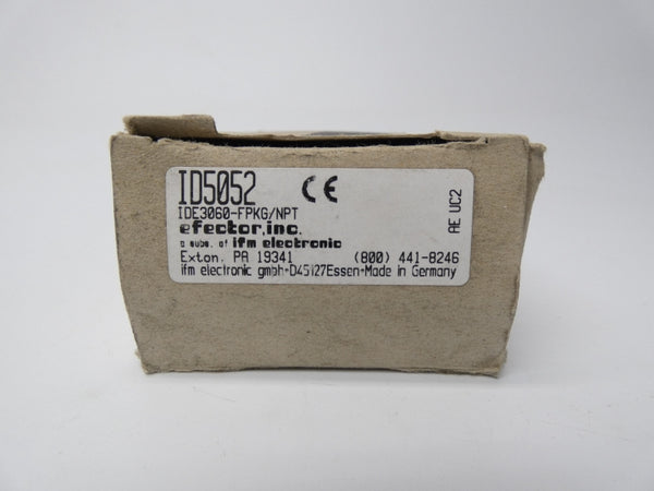 IFM EFECTOR ID5052 IDE3060-FPKG/NPT 10-36VDC NSMP