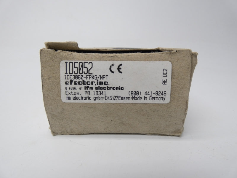 IFM EFECTOR ID5052 IDE3060-FPKG/NPT 10-36VDC NSMP