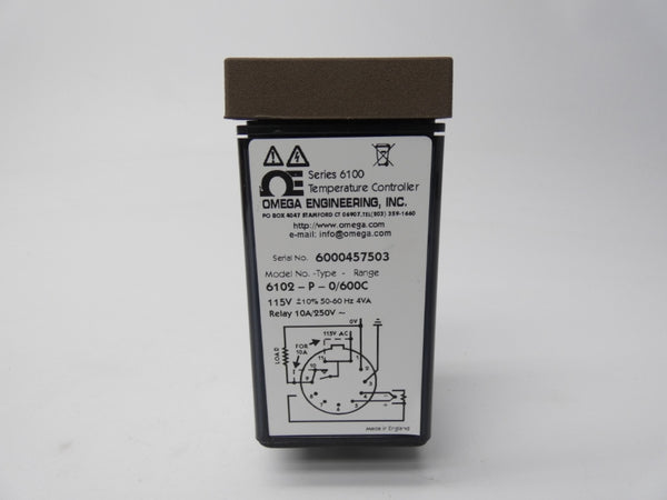 OMEGA 6102RTD-0-600C 250V 10A NSMP
