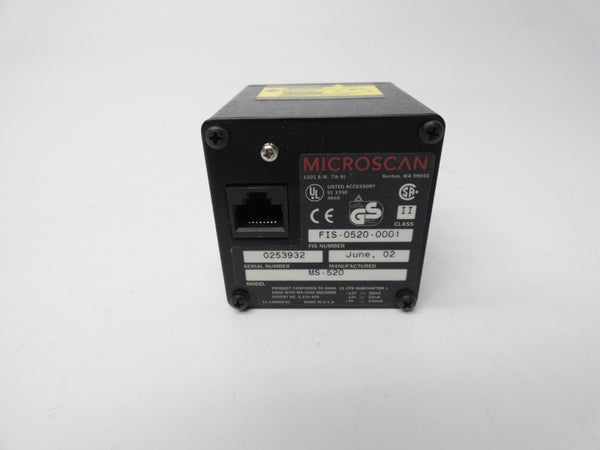 MICRO SCAN FIS-0520-0001 12V NSMP