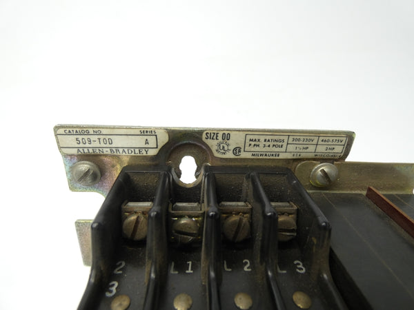 ALLEN BRADLEY 509-TOD SER. A 110/115V UNMP