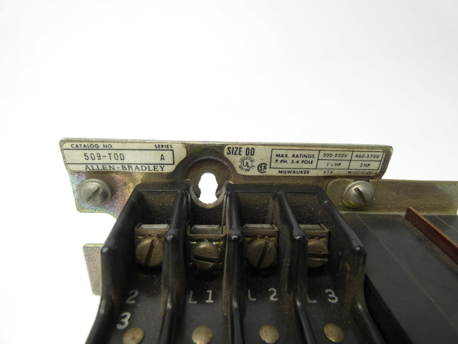 ALLEN BRADLEY 509-TOD SER. A 110/115V UNMP