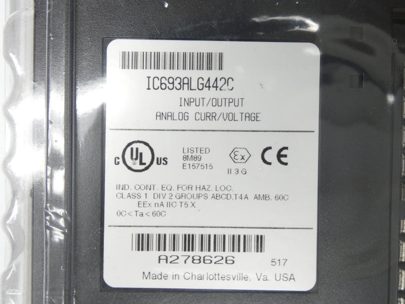 GE FANUC IC693ALG442C NSFS