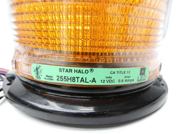 STAR WARNING SYSTEMS 255H8TAL-A 12VDC 0.6A UNMP