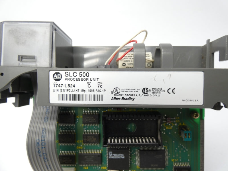 ALLEN BRADLEY 1747-L524 SER. C F/W 7 (AS PICTURED) UNMP