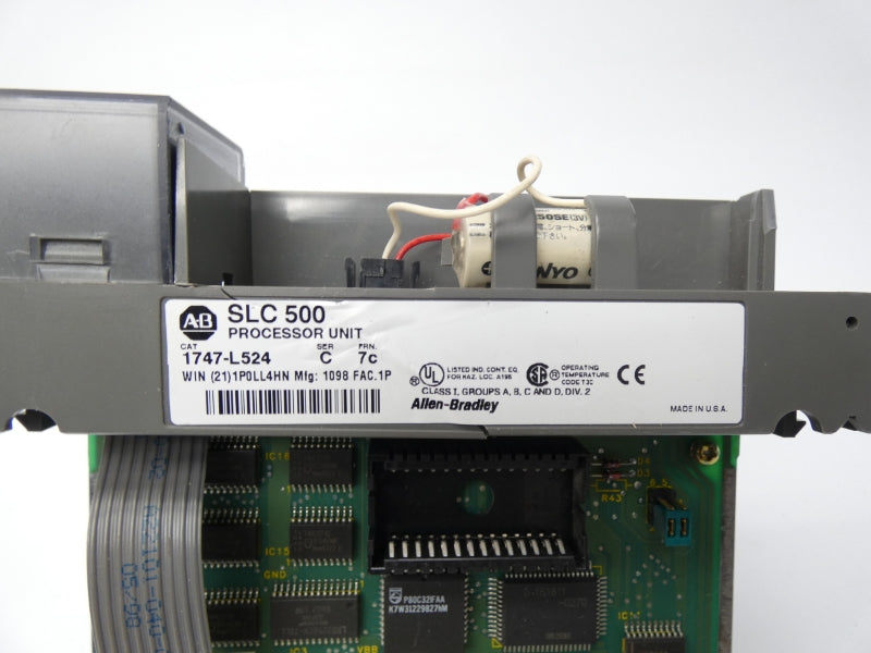 ALLEN BRADLEY 1747-L524 SER. C F/W 7 (AS PICTURED) UNMP