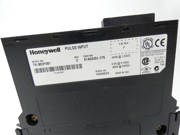 HONEYWELL TK-MDP081 51404351-175 REV. C F/W F 24VDC 0.5A (AS PIC) UNMP