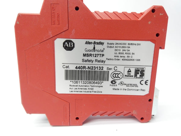 ALLEN BRADLEY 440R-N23132 SER. C 250V 5A UNMP