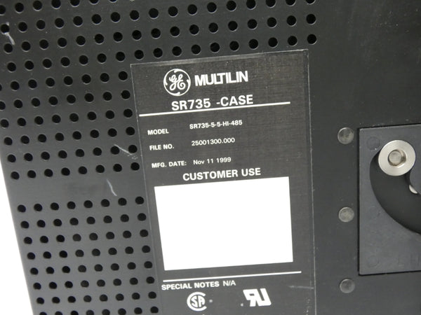 GENERAL ELECTRIC SR735-5-5-HI-485 NSNP
