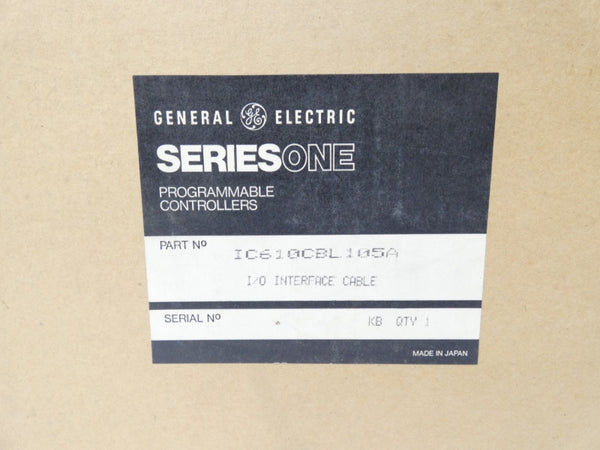 GENERAL ELECTRIC IC610CBL105A NSMP