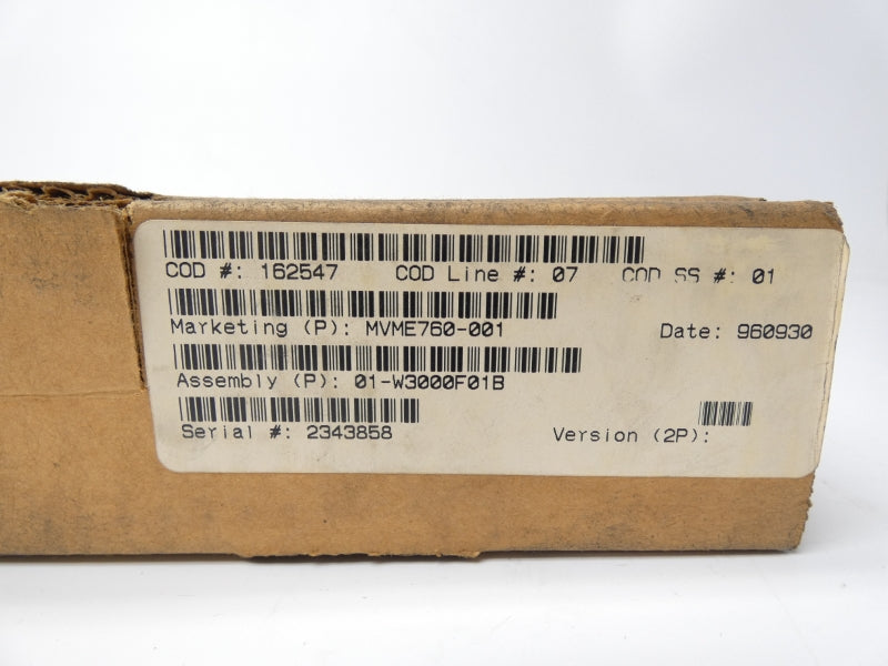 MOTOROLA MVME760-001 NSMP