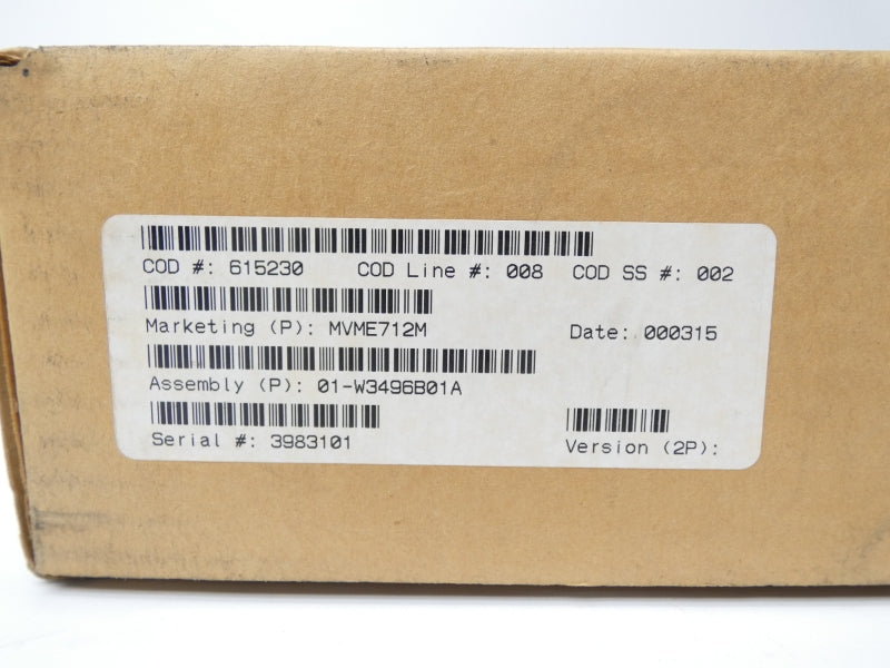 MOTOROLA MVME712M NSMP