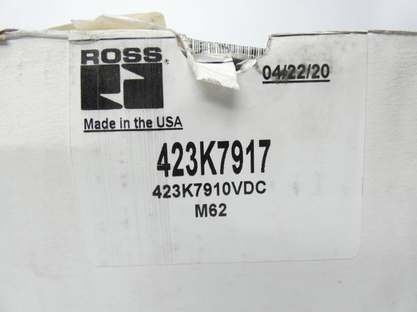 ROSS 423K7917 110VDC 150PSI NSMP