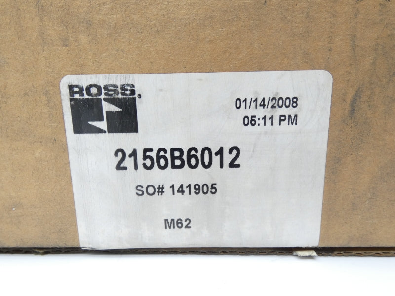 ROSS 2156B6012 1" NSMP