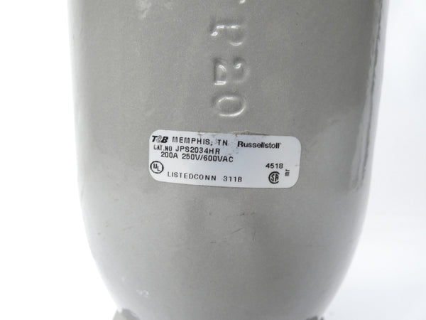 THOMAS & BETTS JPS2034HR 250/600VAC 200A NSMP