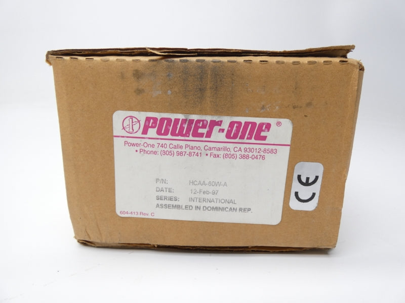 POWER ONE HCAA-60W-A 230/240VAC 1A NSMP