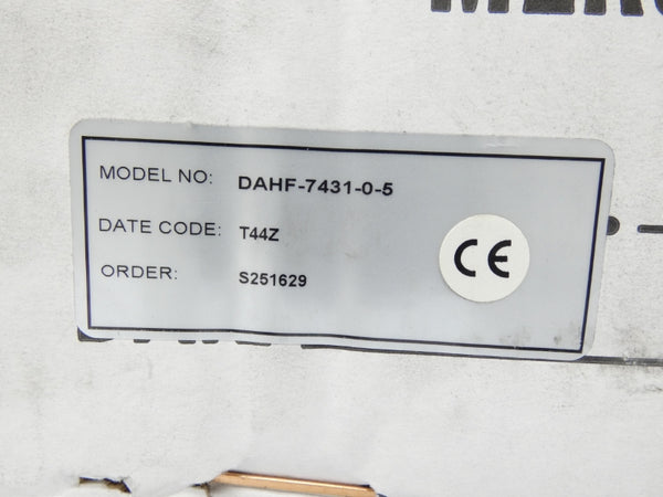 MERCOID DAHF-7431-0-5 440VAC 5A 60PSI NSMP