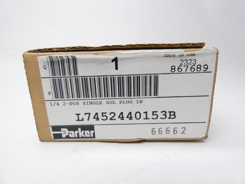 PARKER L7452440153B 150PSI 1/4" NSFS
