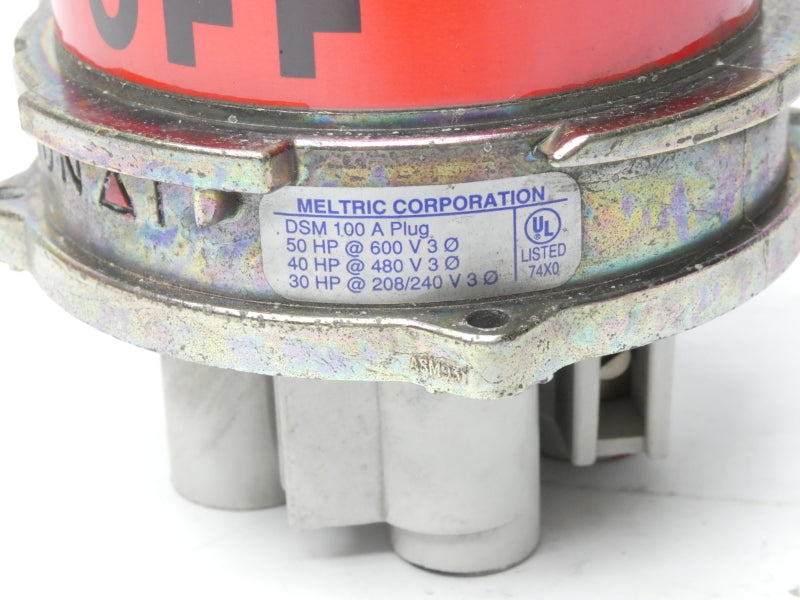 MELTRIC CORPORATION DSM100A 600V 100A NSMP