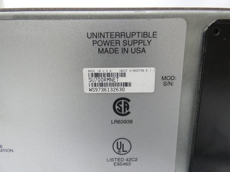 APC SU700RMNET 120V 12A UNMP