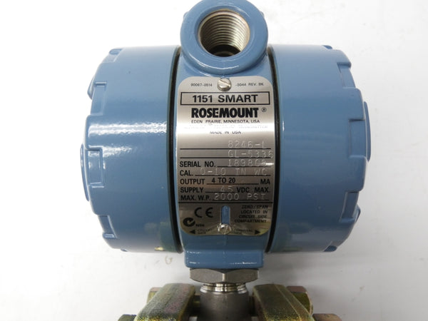 ROSEMOUNT 1151DP3S12B1 45VDC 2000PSI NSMP