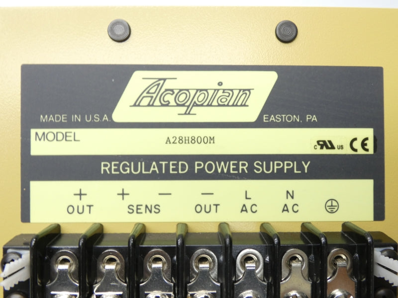 ACOPIAN A28H800M NSMP