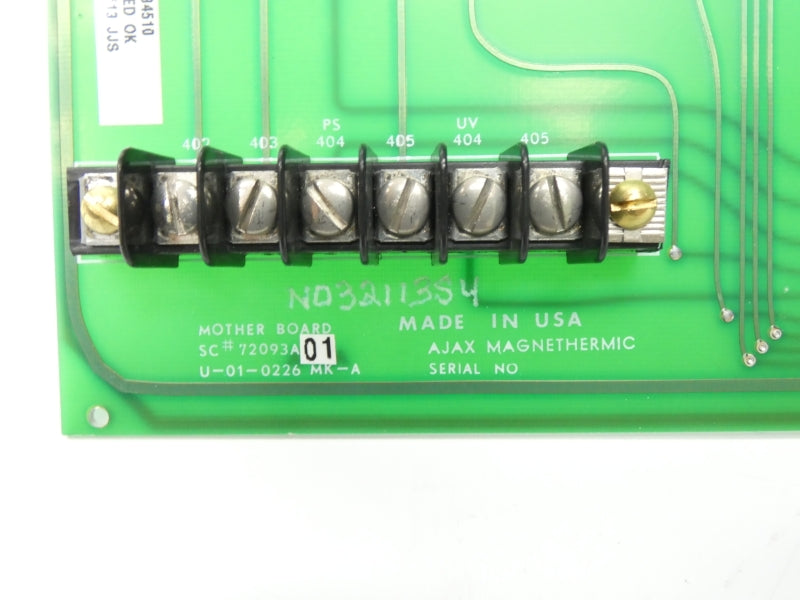AJAX MAGNETHERMIC SC-72093A01 U-01-0226MK-A NSMP