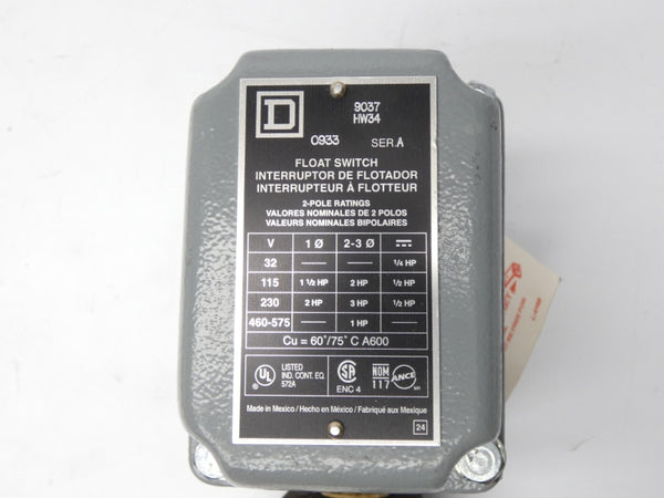 SQUARE D 9037HW34 SER. A NSMP