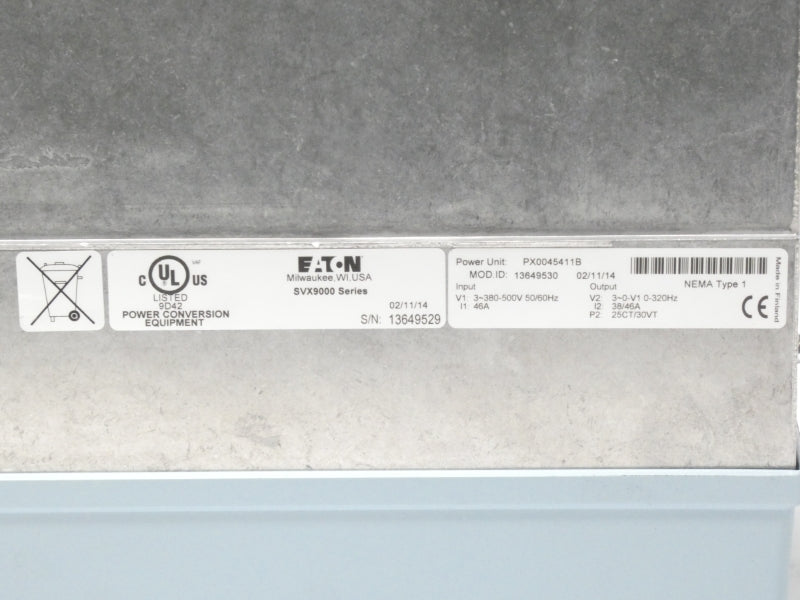 EATON SVX025A1-4A1B1 380-500V 38/46A NSMP