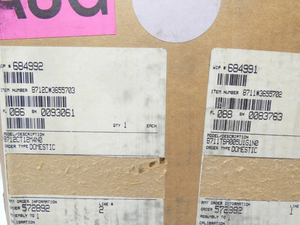 ROSEMOUNT 8712CT12M4N0 115V NSMP