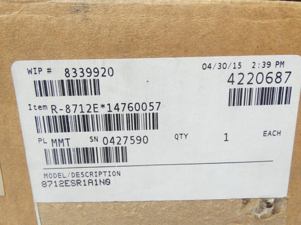 ROSEMOUNT 8712ESR1A1N0 90-250VDC 2A NSMP