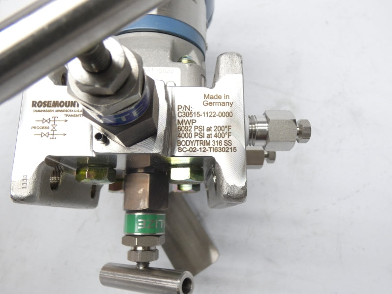 ROSEMOUNT 3051CD2A02A1AS5E5Q4C1 10.5-55VDC 3626PSI NSMP