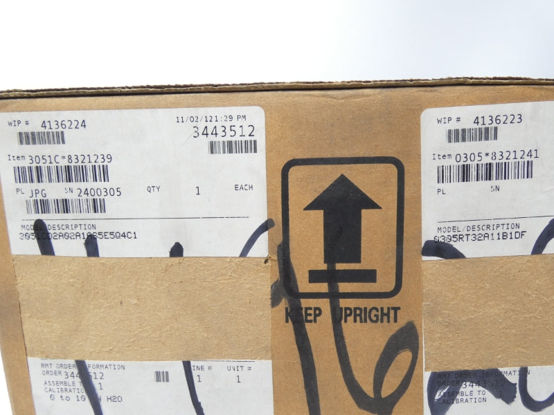 ROSEMOUNT 3051CD2A02A1AS5E5Q4C1 10.5-55VDC 3626PSI NSMP