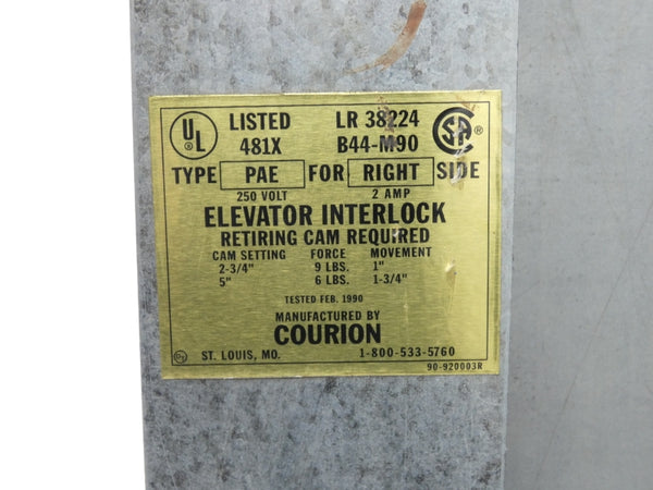 COURION 04-399929R 250V 2A (RIGHT) NSNP